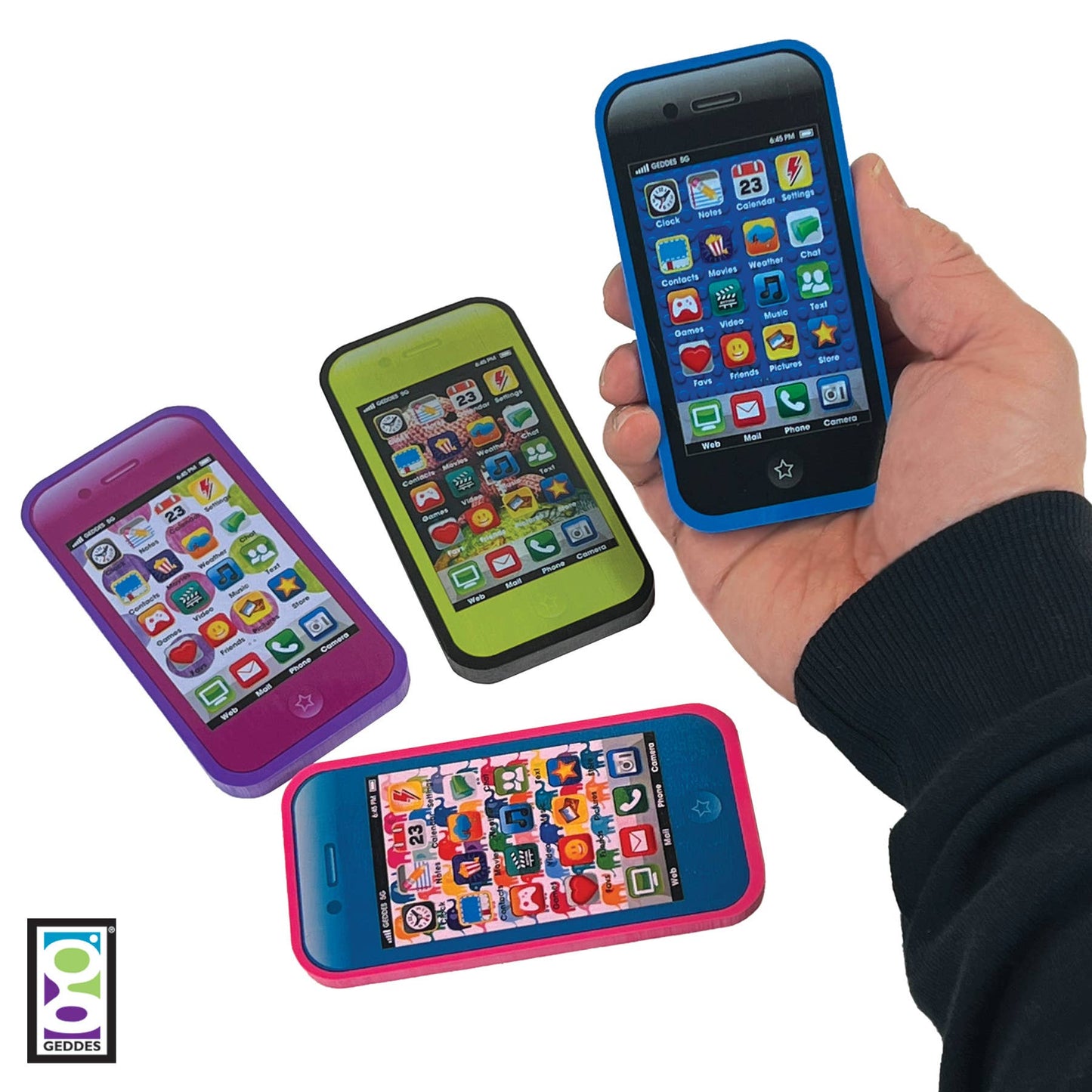 LIFE SIZE SMART PHONE ERASER  24CT/BG