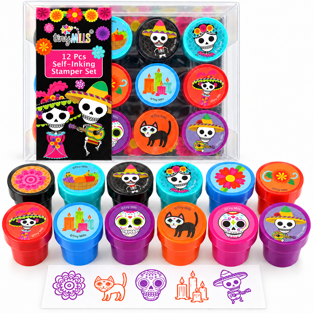 Day of the Dead Halloween Stamp Kit for Kids