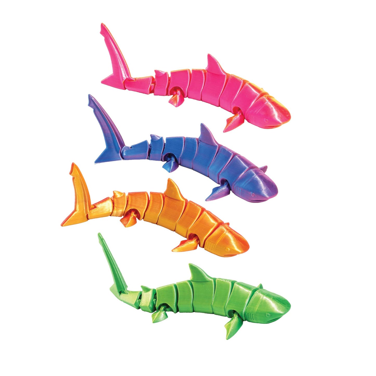 3D PRINTED SHARK FIDGET TOY    12/BOX