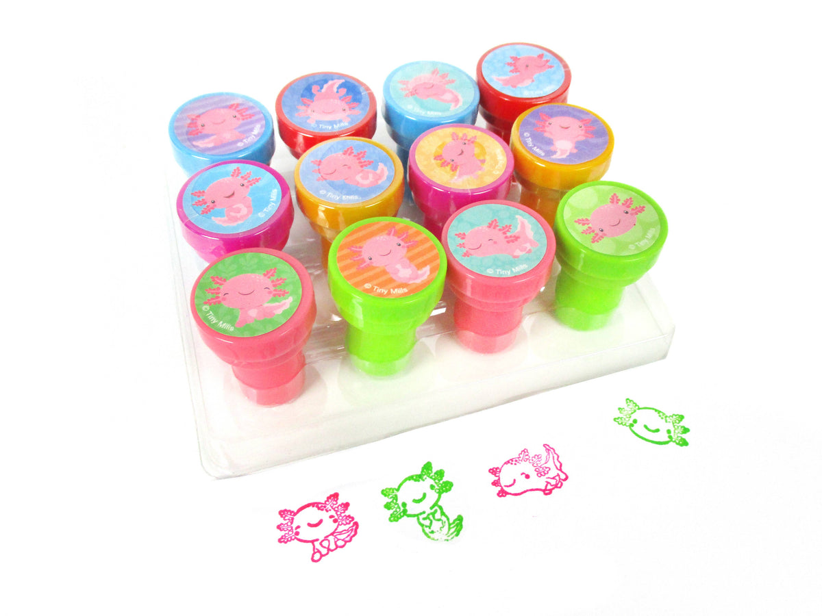 Axolotl Stamp Kit for Kids