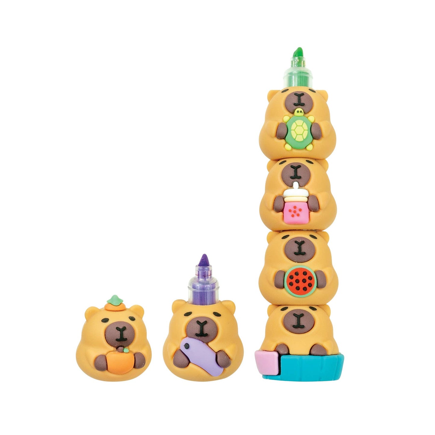 CAPYBARA STACKABLE HIGHLIGHTER    12/BAG
