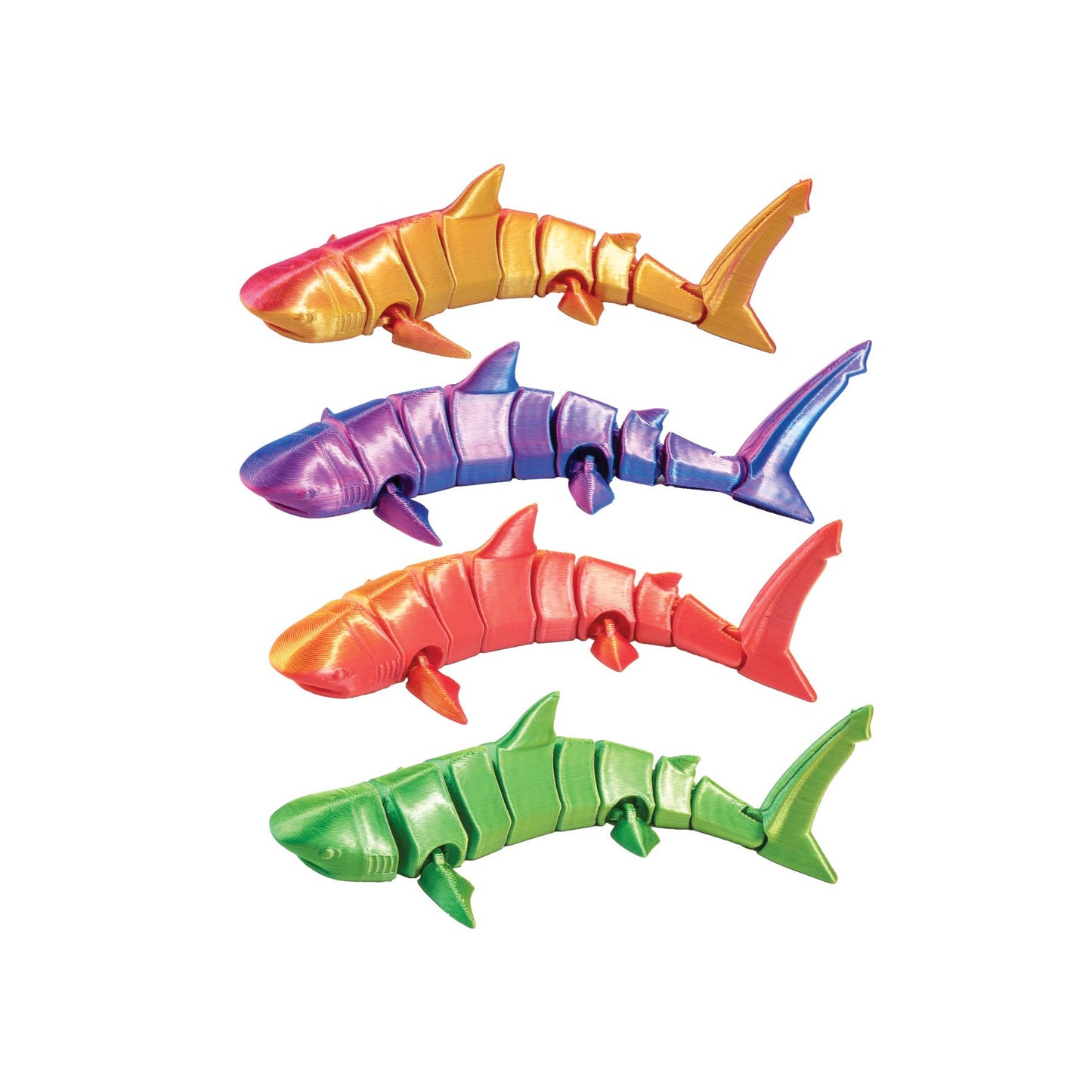 3D PRINTED SHARK FIDGET TOY    12/BOX