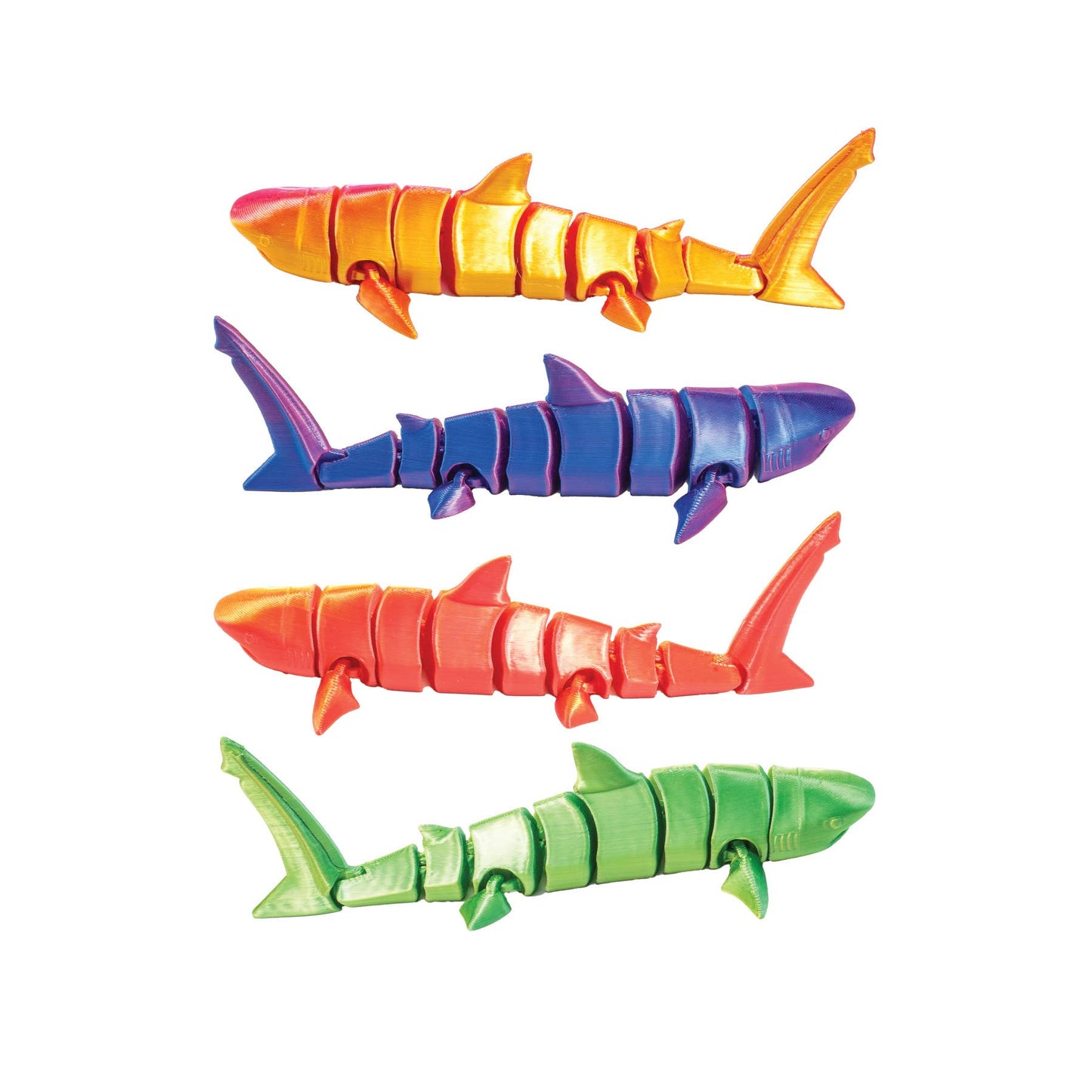 3D PRINTED SHARK FIDGET TOY    12/BOX